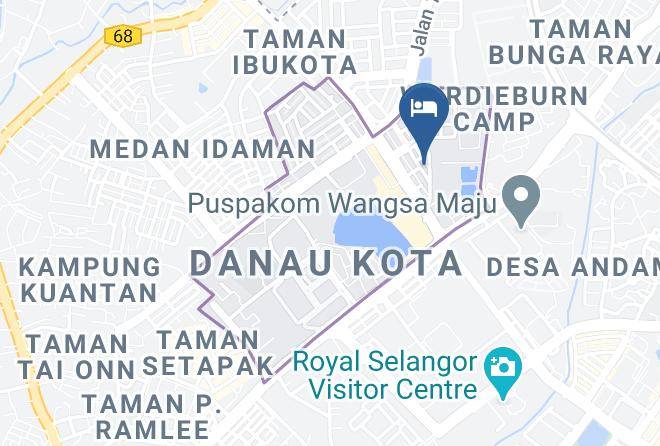 Kuala Lumpur - Festival Boutique Hotel Maps