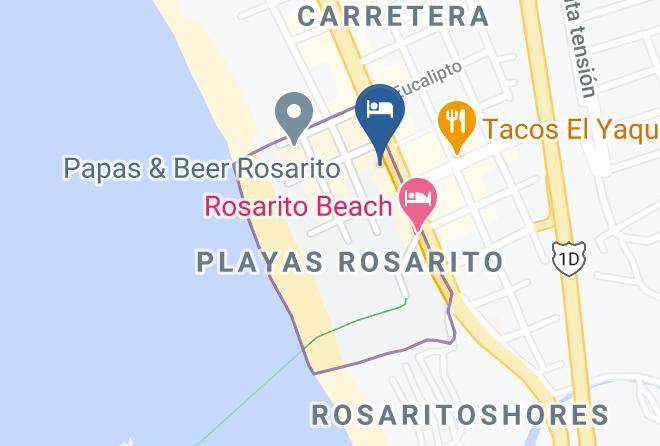 Rosarito Beach Municipality - Festival Plaza Maps
