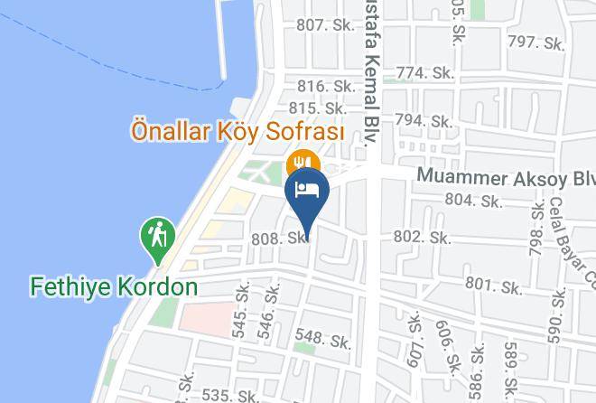 Fethiye - Fethiye Center Maps