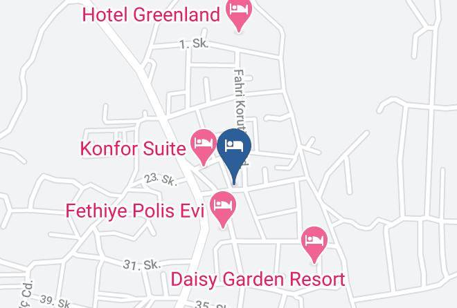 Fethiye - Edasu Hotels Maps