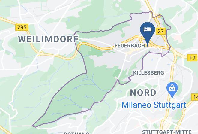 Stuttgart - Feuerbach Zimmer Maps