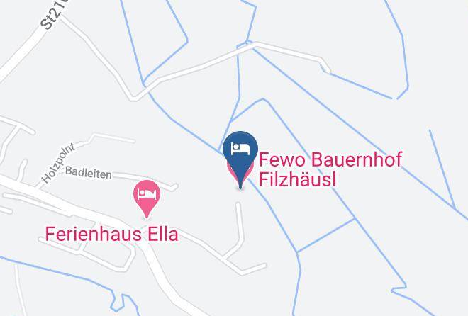 Traunstein - Fewo Bauernhof Filzhausl Maps