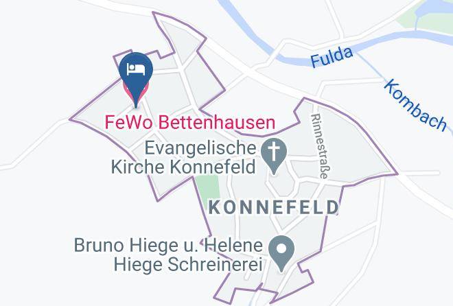Schwalm Eder Kreis - Fewo Bettenhausen Maps