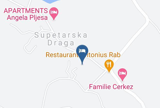 Rab - Fewo Dedic Rab Maps