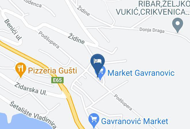 Crikvenica - Fewo Natali Maps