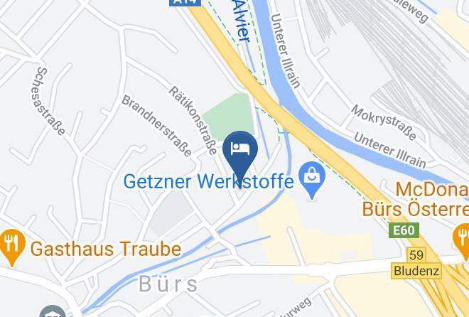 Bludenz - Fewo Schrottenbaum Maps