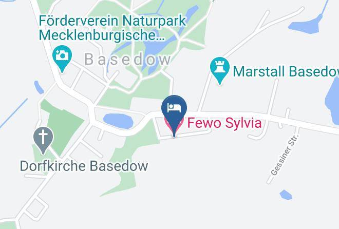 Mecklenburgische Seenplatte - Fewo Sylvia Maps