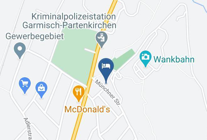 Garmisch Partenkirchen - Fewo Zugspitz Werner Fruhholz Maps