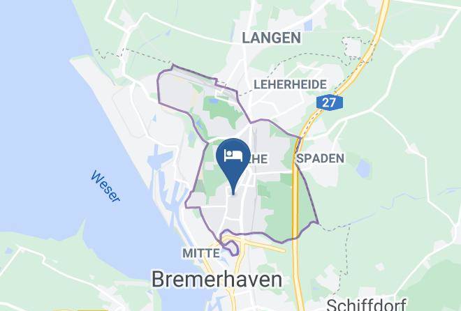 Bremerhaven - Fewo`s Katharina Maps