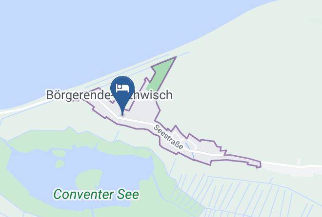 Rostock - Fewos Meine Fischerhutte In Borgerende Maps