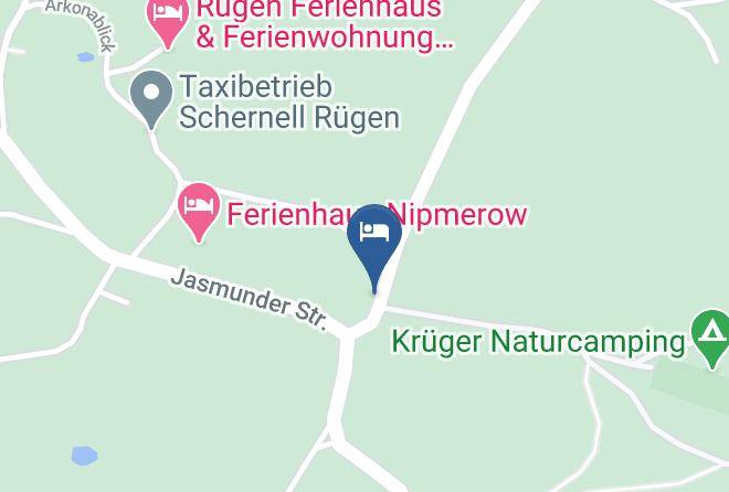 Vorpommern Rugen - Fewos Mit Gartennutzung Bei Lohme Maps