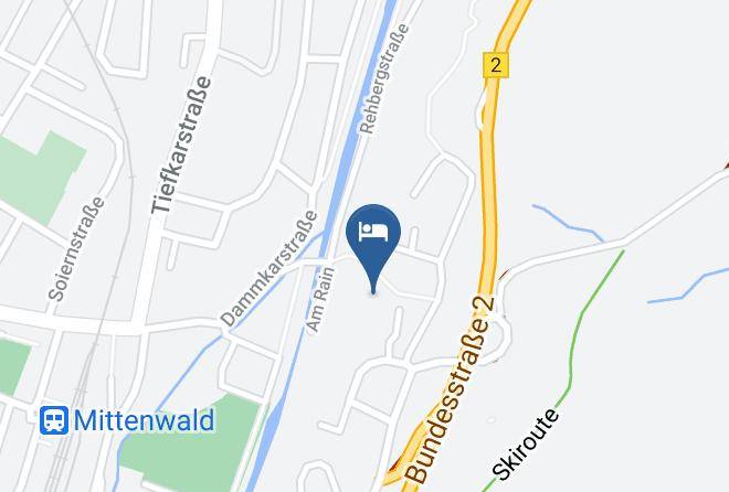 Garmisch Partenkirchen - Fewo Vermittlung Mittenwald Maps