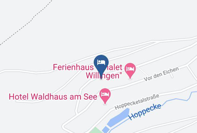 Waldeck Frankenberg - Fewozentrale Willingen Ferienhaus Rodeland Maps
