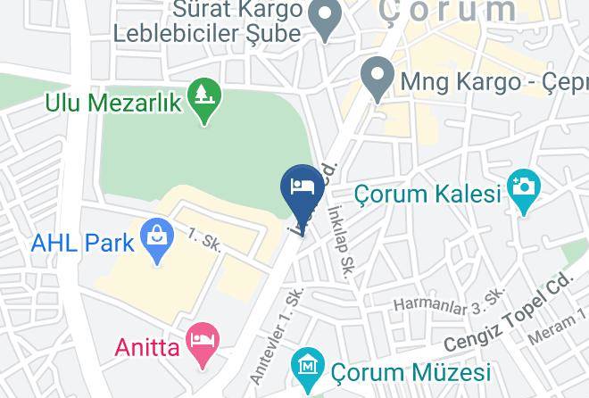 Feyzan Hotel Map - Corum - Corum Cepni