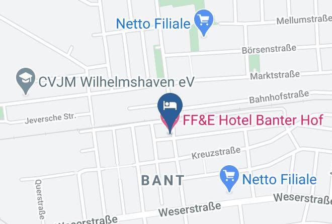 Wilhelmshaven - Hotel Banter Hof Maps