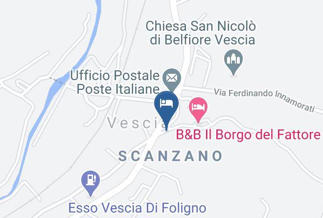 Perugia - Fichetto Hotel Ristorante Bar Maps