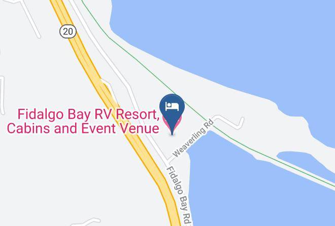 Skagit - Fidalgo Bay Rv Resort Cabins And Event Venue Maps