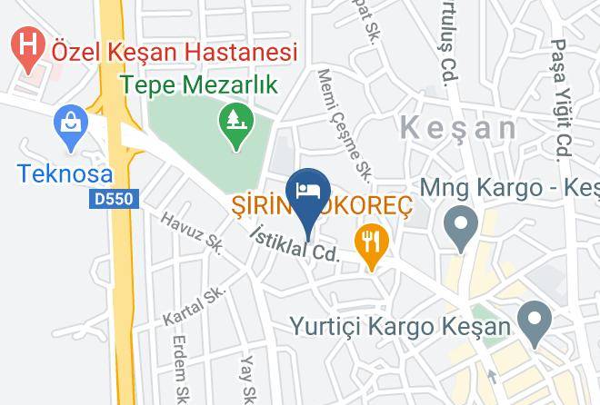 Fidanoglu Suite Hotel Map