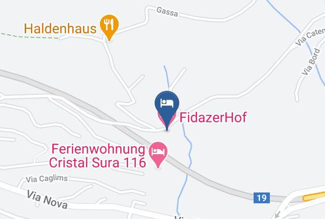 Imboden - Fidazerhof Maps