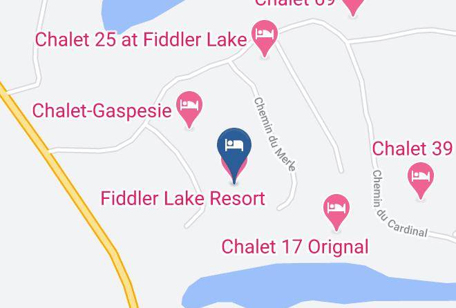 Argenteuil Regional County Municipality - Fiddler Lake Resort Maps