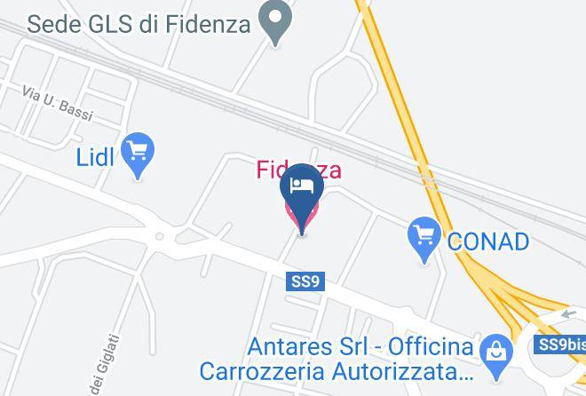 Parma - Fidenza Hotel Maps