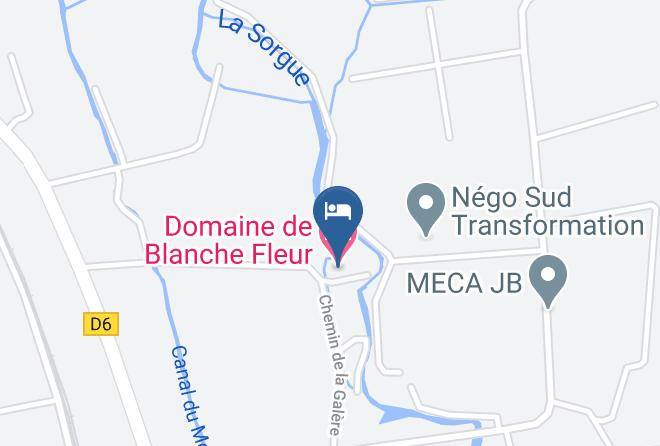 Vaucluse - Domaine De Blanche Fleur Maps