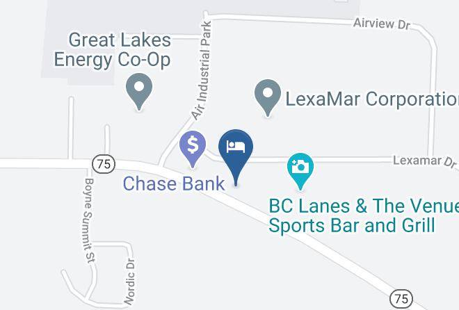 Charlevoix County - Fieldcrest Inn Motel Maps
