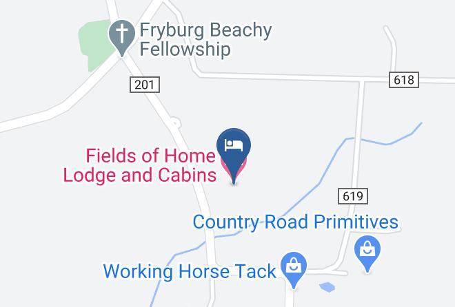 Holmes - Fields Of Home Lodge And Cabins Maps