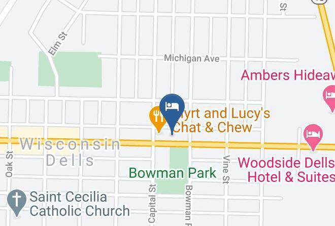 Columbia - Field's Park Motel Maps
