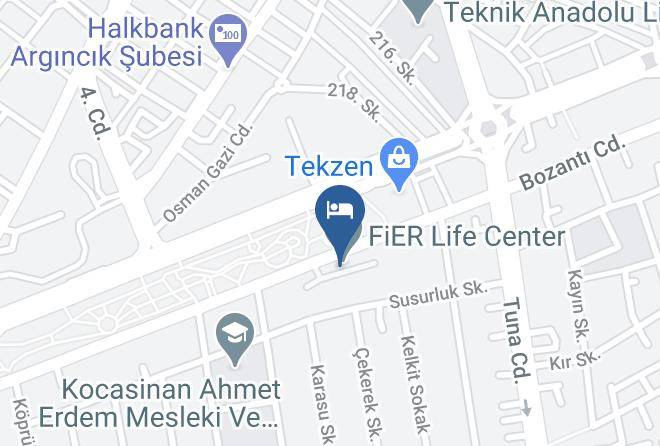 Kocasinan - Fier Boutique Hotel Kayseri Maps