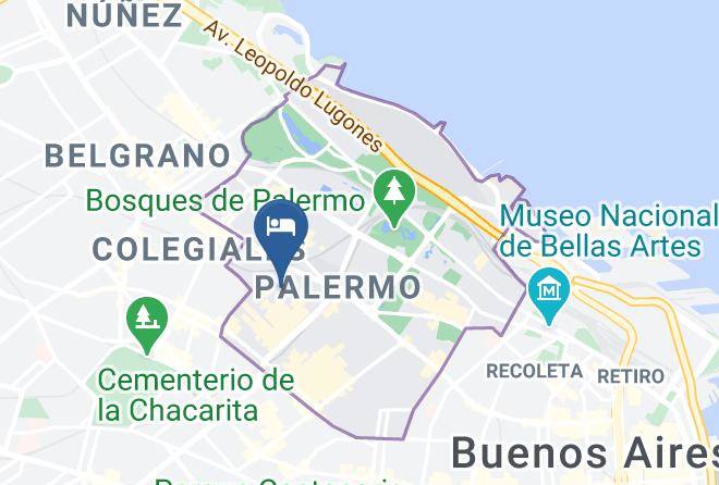 Buenos Aires - Fierro Hotel Buenos Aires Maps