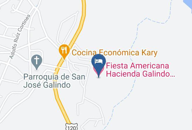 San Juan Del Rio - Fiesta Americana Hacienda Galindo Resort & Spa Maps