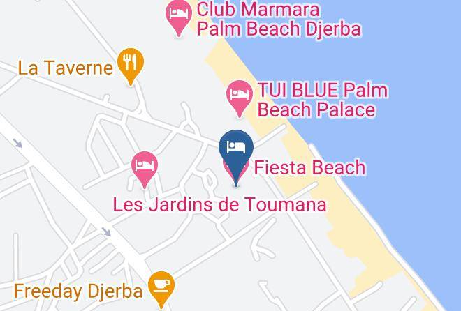 Djerba - Fiesta Beach Maps
