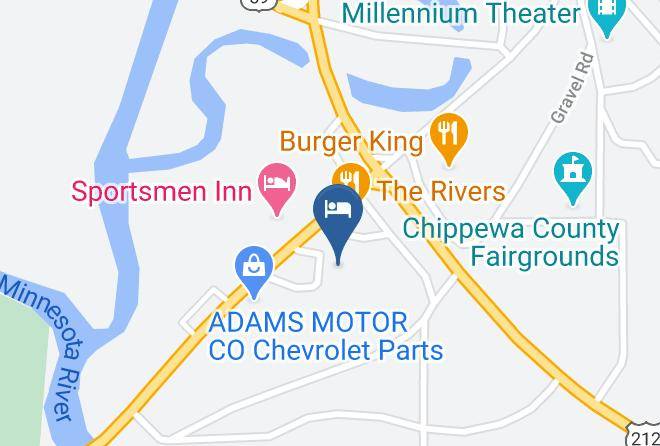 Fiesta City Motel Map