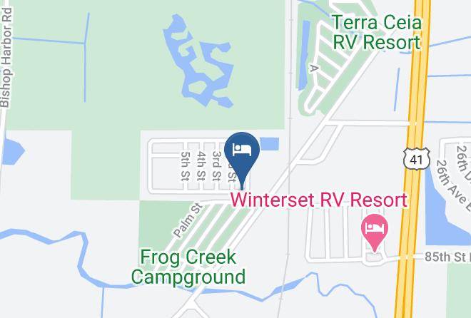 Manatee - Fiesta Grove Rv Resort Maps