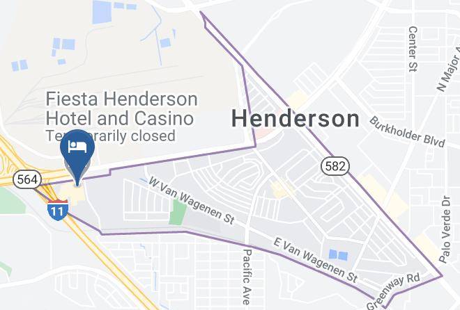 Clark - Fiesta Henderson Hotel And Casino Maps
