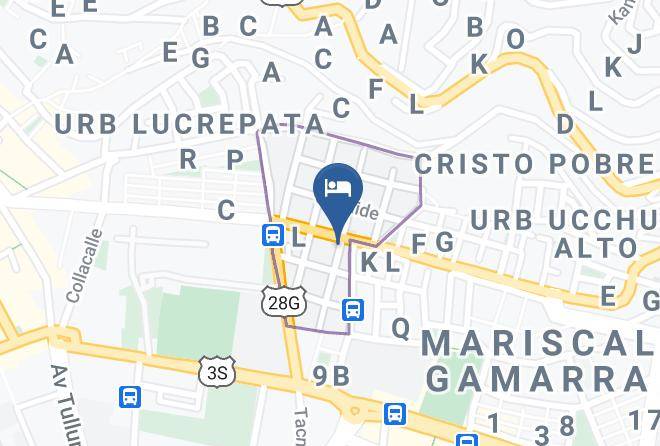 Fiesta Inn Cusco Hotel Map