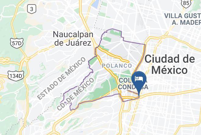 Miguel Hidalgo - Fiesta Inn Insurgentes Viaducto Maps