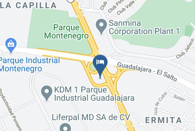 El Salto - Fiesta Inn Guadalajara Aeropuerto Maps