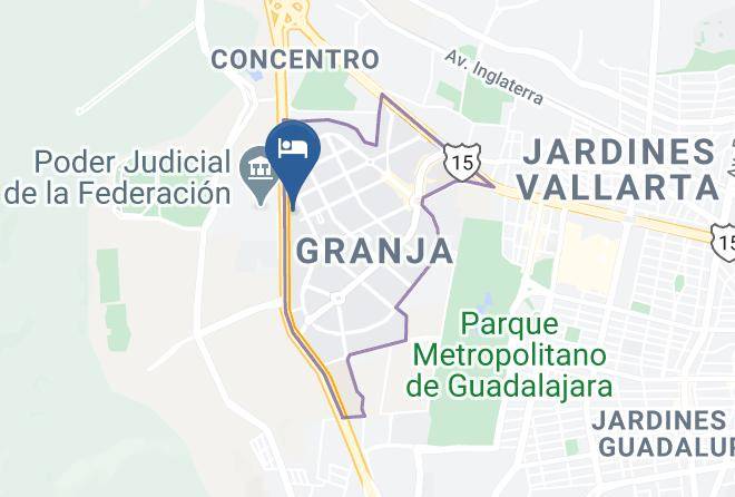 Zapopan - Fiesta Inn Guadalajara Periferico Poniente Maps