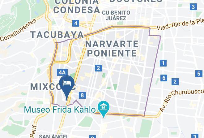 Benito Juarez - Fiesta Inn Insurgentes Sur Maps