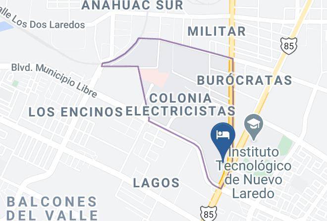 Nuevo Laredo - Fiesta Inn Nuevo Laredo Maps