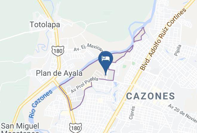 Poza Rica De Hidalgo - Fiesta Inn Poza Rica Maps