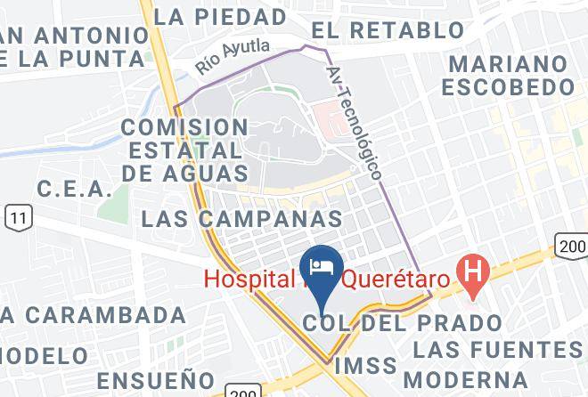 Fiesta Inn Queretaro Map