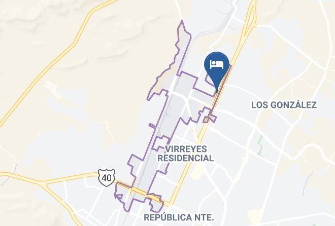 Saltillo - Fiesta Inn Saltillo Maps