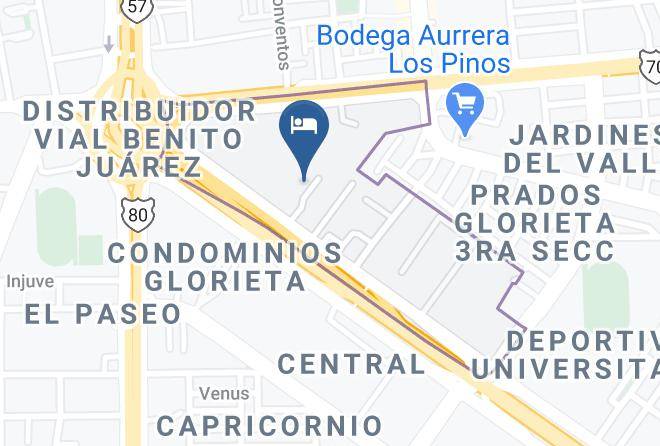 San Luis Potosi Prados Glorieta 2 - Fiesta Inn San Luis Potosi Glorieta Juarez Maps