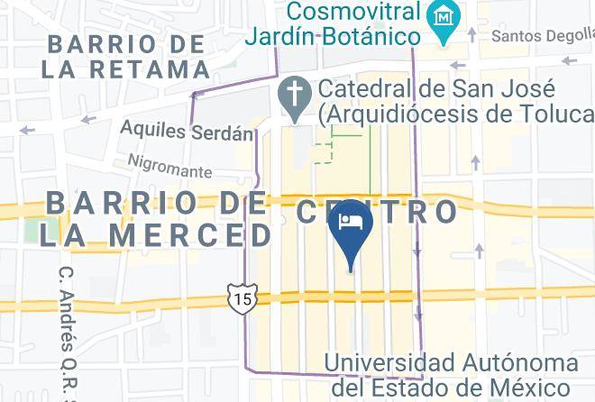 Toluca - Fiesta Inn Toluca Centro Maps