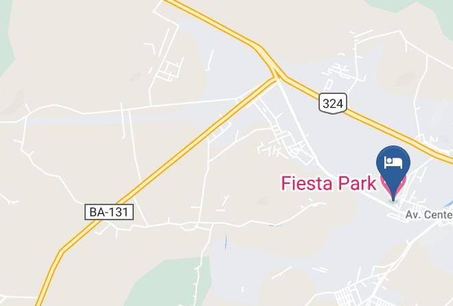 Jacobina - Fiesta Park Hotel Maps
