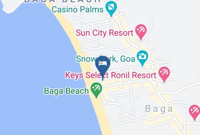 Bardez - Fiesta Resort And Restaurant Maps