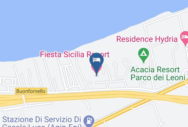 Palermo - Fiesta Sicilia Resort Maps